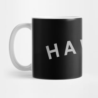 Hawaii Typography Mug